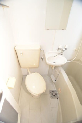 【トイレ】 | フラットＫ柿の木坂