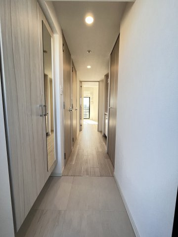 大阪市都島区都島北通２丁目の賃貸マンションの玄関