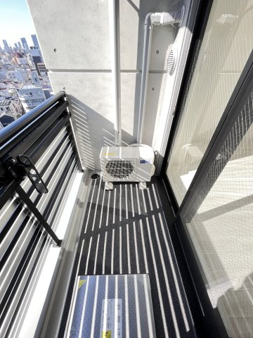 大阪市都島区都島北通２丁目の賃貸マンションのバルコニー