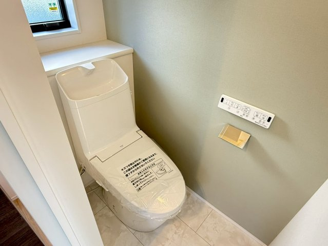 川越市砂新田　7期　新築一戸建てのトイレ|清潔感のあるトイレです