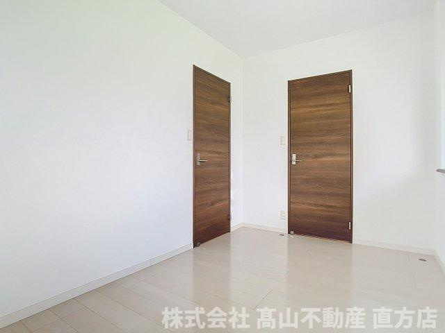 直方市大字感田のアパートの寝室