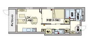 (シニア限定)ヘーベルVillage浦和本太の間取り
