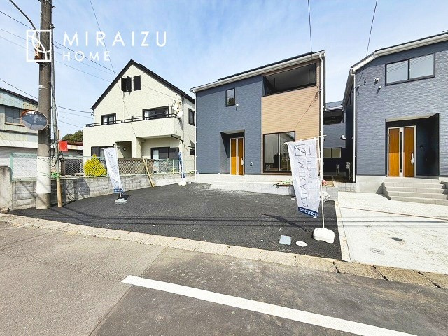 【外観】 | 陽の光をたっぷりと浴びながら気持ち良く生活が出来ます。夢のマイホーム、夢ではなく実現出来ます！見学・ご相談等、お気軽にご連絡下さい。