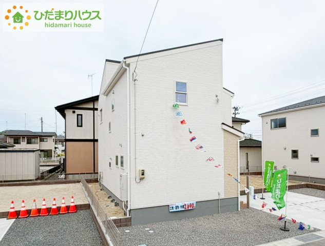 いわき市泉町滝尻第2　新築戸建　7号棟の外観|第三者機関による、住宅性能評価付です！！