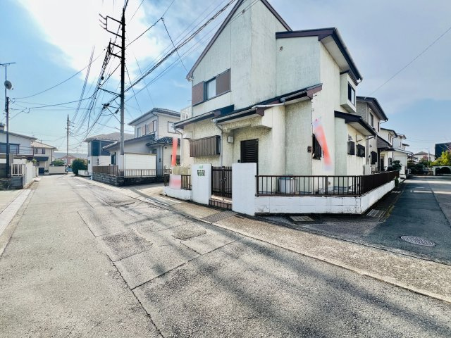 前橋市前箱田町の前面道路含む現地写真|車の通りも少なく駐車も楽々♪