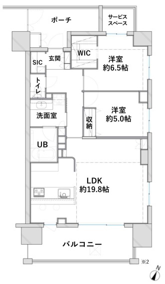 小石川アインスの間取り