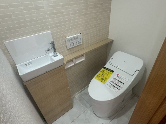 川越市諏訪町第5期　新築一戸建てのトイレ|トイレもきれいです