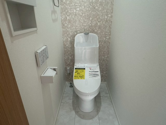 川越市諏訪町第5期　新築一戸建てのトイレ|トイレです