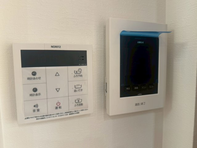 川越市諏訪町第5期　新築一戸建ての防犯設備|モニター付きインターホン、給湯設備