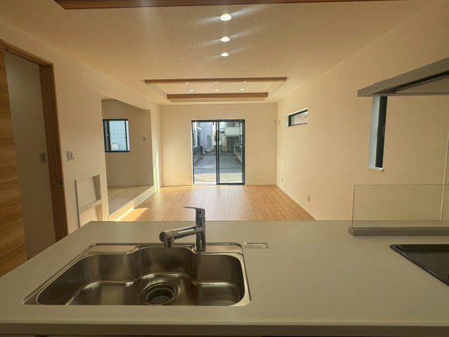 川越市諏訪町第5期　新築一戸建ての居間・リビング|おしゃれな居間です