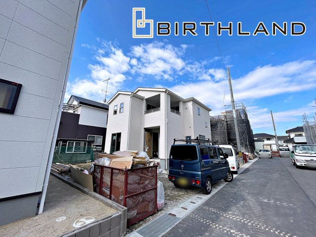 新築戸建・新築建売　いわき市泉町滝尻第2　泉小・泉中の外観|〈2号棟〉2026年5月完成予定です！