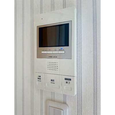 【セキュリティ】 | 西荻インフィニティ | モニター付きインターホンで防犯面も安心です！