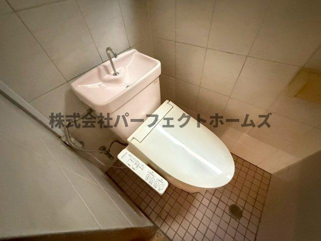 成美町平屋　賃貸のトイレ|トイレもきれいです