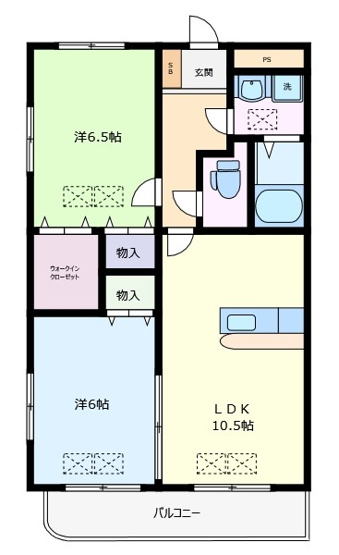 【間取り】 | ルネスグランドールⅠ | （※写真はイメージです、現況優先となります）