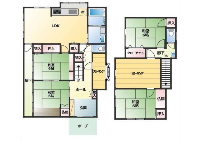 【間取り】 | 八代市松江町