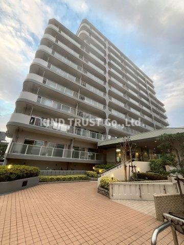 大淀町スカイハイツの外観パース|こちら、外観パースです