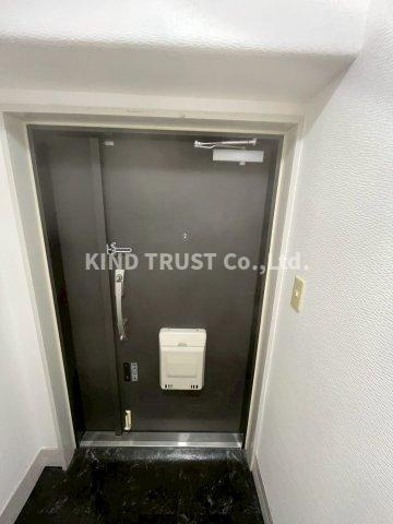 大淀町スカイハイツの玄関|シンプルで使いやすい玄関です