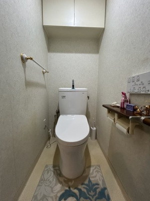 【トイレ】 | ヴェルパーク東雲本町プログレス | 温水洗浄便座　収納あり