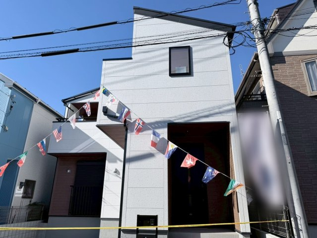 川越仙波町　新築一戸建て　1号棟の外観|外観は落ち着いています