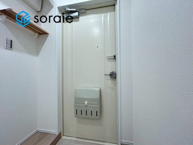 狭山台団地２街区の玄関|1月20日撮影