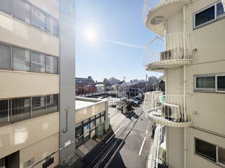 【展望】 | お部屋からの眺望。バルコニーからの景色です～即日のご見学可能～　お問合せはお気軽にどうぞ。
