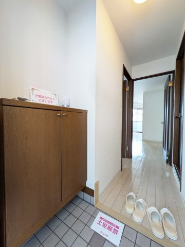 エスポワール祇園Aの玄関