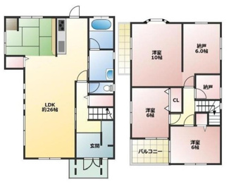 【間取り】 | 近江八幡市堀上町　中古戸建