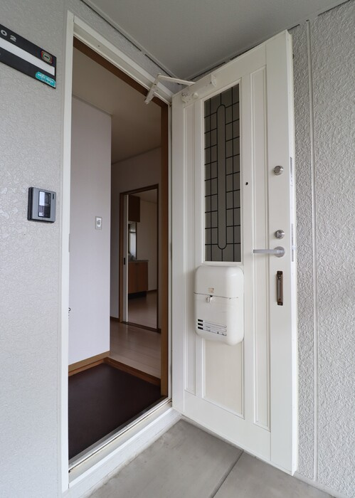 セントフランシス　A棟の玄関