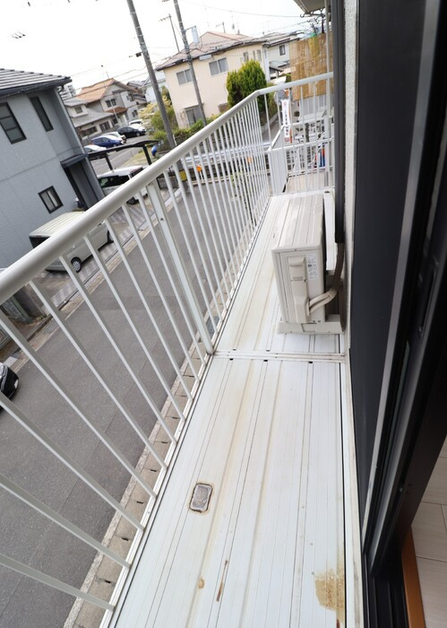 セントフランシス　A棟のバルコニー