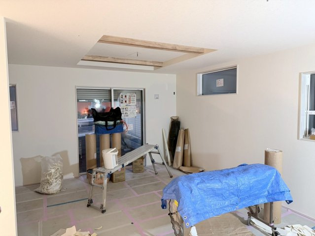 川越市仙波町3丁目3期　新築一戸建て　1号棟の居間・リビング|撮影済み