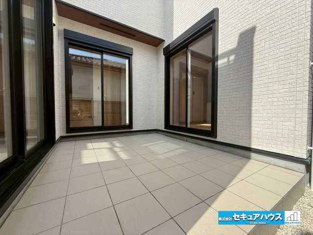 【今からご案内可能】愛知郡東郷町和合ヶ丘3丁目　全2棟のその他|【テラス】
◆お子様のプールや遊ぶスペースとして利用できます。