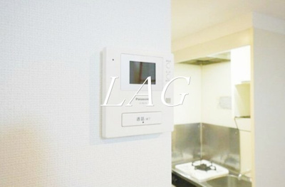 【セキュリティ】 | リプロン東蒲田 | モニター付きインターフォンです。