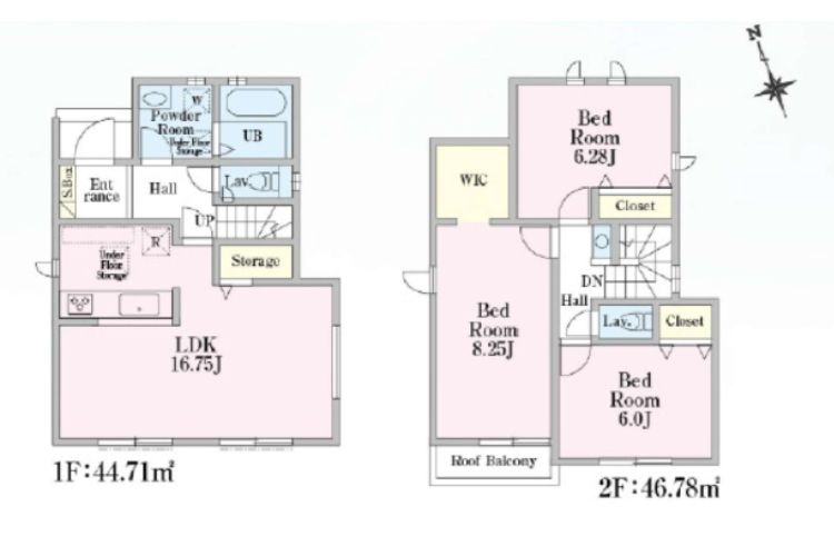 朝霞市根岸台第2期　の間取り