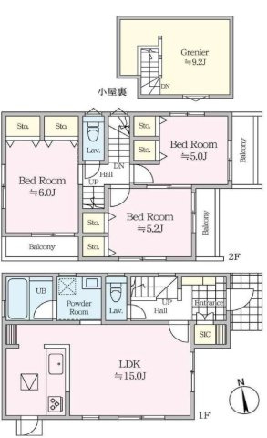 三鷹市大沢１丁目 中央線 三鷹駅 中古戸建