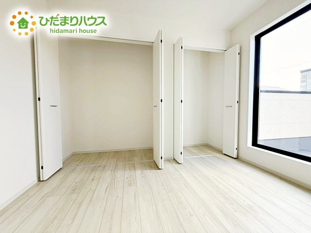 【収納】 | 水戸市元吉田町5期　新築戸建　1号棟 | 居室にゆとりが持てる大収納クローゼット付き♪