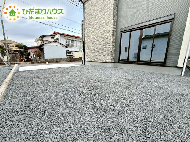 【庭】 | 水戸市元吉田町5期　新築戸建　1号棟 | お庭付物件になります！お庭遊びや、プールなどお子様も大喜び(^^)