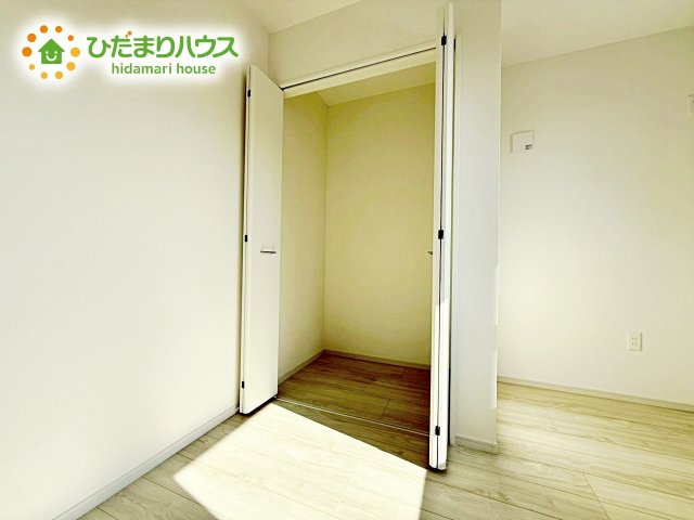 【収納】 | 水戸市元吉田町5期　新築戸建　1号棟 | クローゼットタイプの収納は荷物がどこにあるかすぐに見つかります！