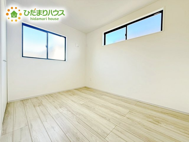 【洋室】 | 水戸市元吉田町5期　新築戸建　1号棟 | ご家族様一人ひとりの大切なプライベート空間。シンプルなデザインなので、趣味・感性で個性的に飾ることができます♪