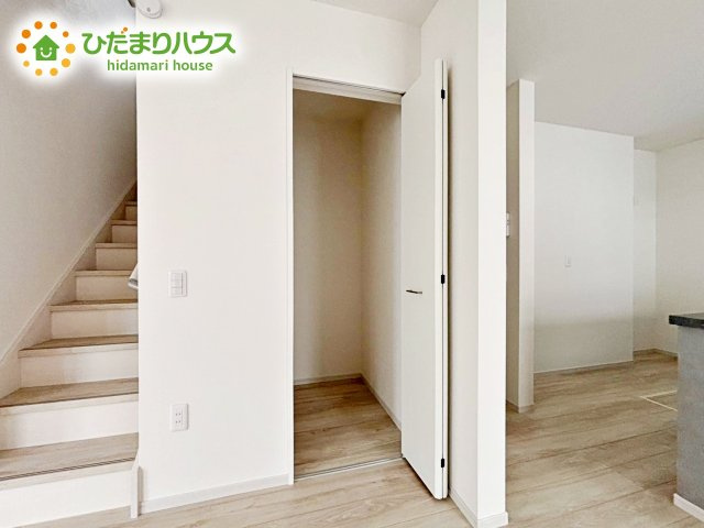 【収納】 | 水戸市元吉田町5期　新築戸建　1号棟 | 備え付け収納で、スッキリお片付け！