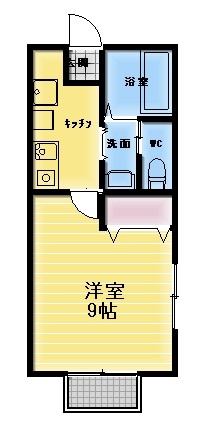 ガルテン宿畑　Ｄ棟の間取り