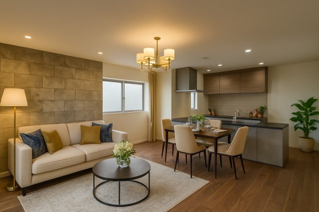 豊中市三和町4丁目の完成予想図