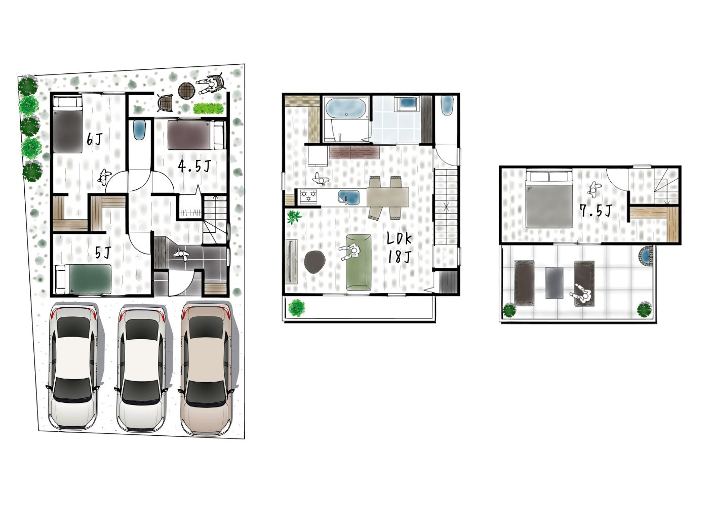 豊中市三和町4丁目の参考プラン