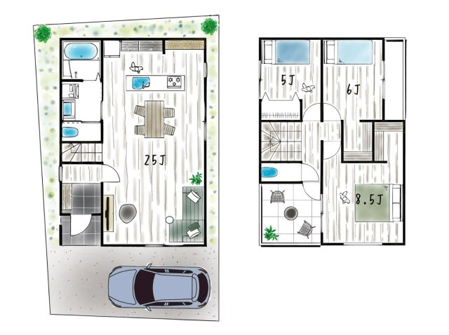 豊中市三和町4丁目の参考プラン