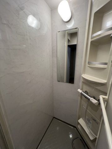 さっと体を洗えるシャワールーム付です