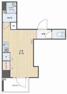 特徴的な間取りです