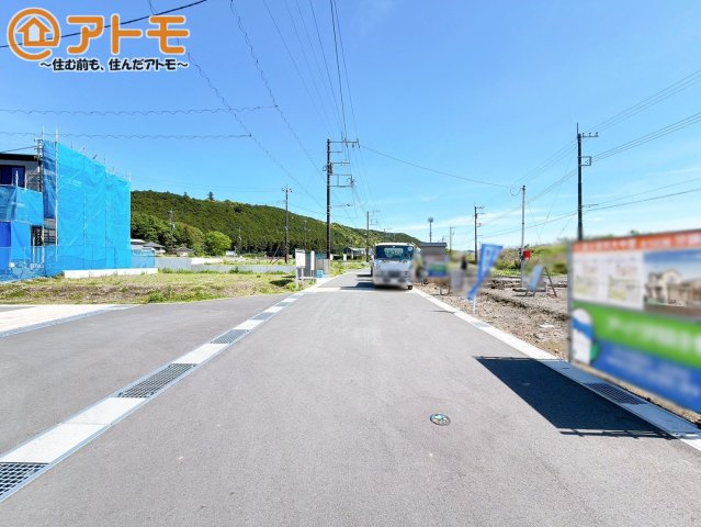 【前面道路含む現地写真】 | 富士宮市大中里　新築戸建て　5号棟