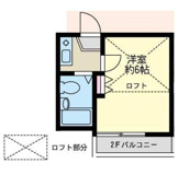 北区西ケ原３丁目のアパートの画像