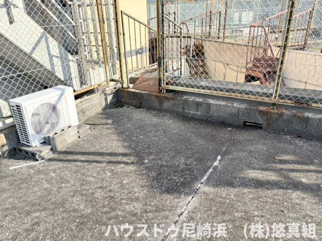 店舗付住宅　大阪市北区長柄西1丁目　のバルコニー|■3階バルコニー