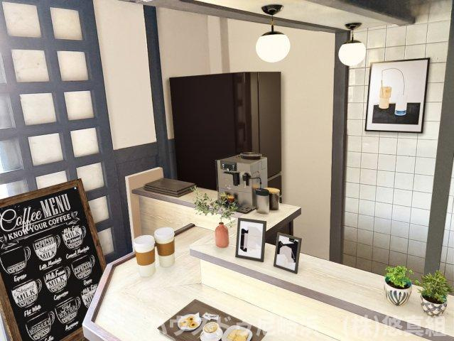 店舗付住宅　大阪市北区長柄西1丁目　の洋室|■1階店舗スペース（※家具配置はCGによるシミュレーションです。）