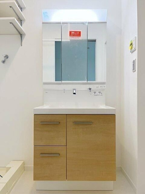 【洗面所】 | ソルナ西巣鴨 | 広い洗面スペース